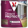 Peinture bois extérieur Direct Protect® V33 Brun normand Satin 2L - Brun normand
