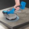 Vibromasseur à carreaux Machine à vibrations sans fil pour carrelage - Charge maximale : 80 kg