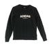 Adidas Sweaters | Adidas Est. 1949 Herzogenaurach Sweatshirt Crew Neck Pullover Women Black Small | Color: Black/White | Size: S