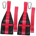 POPETPOP 6 Pcs Hanging Ab Straps Daily Use Workout Equipment Gym Supply Abdominal Muscle Builder Portable Ab Sling Ab Workout Equipment Gym Strap Alloy Fitness Sports Exercise Equipment