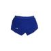 Under Armour Athletic Shorts: Blue Solid Activewear - Women's Size Small