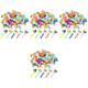 ibasenice Plastic Blowouts 200 Pcs Blow Roll Plastic Blow Horn Party Blower Blowers Noisemakers Kids Toys Birthday Party Whistles Party Bag Fillers Kid Toy Paper Child Music Supplies