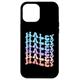 Hülle für iPhone 15 Pro Max Vorname HALEY Girl Boy Retro Personalisiert Groovy