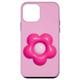 Hülle für iPhone 12 mini Geometrische Hot Pink Jelly Daisy Flower