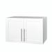 Ebern Designs Precita Accent Cabinet, Wood in White | 19.69 H x 31.5 W x 15.75 D in | Wayfair C0769669662E41518C3A717D13B6C031