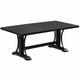 Gracie Oaks Kya 78.00" L x 40.00" W Dining Table | 30 H x 78 W x 40 D in | Wayfair 4C1786BF6ABD4F1885A043BB4F75F51C