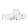 Darby Home Co Higgin 3 Bedroom Set Wood in White | Twin | Wayfair AC3367E69C7546F992B9189C09D12D33