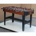 Upgrade - Top Full Size Foosball Table Children's Game Table Wood Arcade Soccer Table with 2 pcs Ball - Active Play - All-Ages