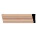WM356: 11/16-in D x 2-1/4-in W x 96-in L Americraft Solid Hardwood Stain Grade Colonial Casing Moulding