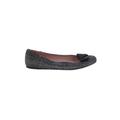 Prada Flats: Slip-on Wedge Casual Black Shoes - Women's Size 39.5 - Round Toe