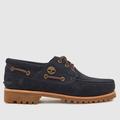 Timberland authentic handsewn boat shoes in navy