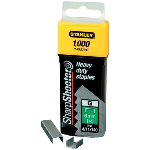 Klammern Typ g 6mm 1000 St. 1000 Stk - Stanley