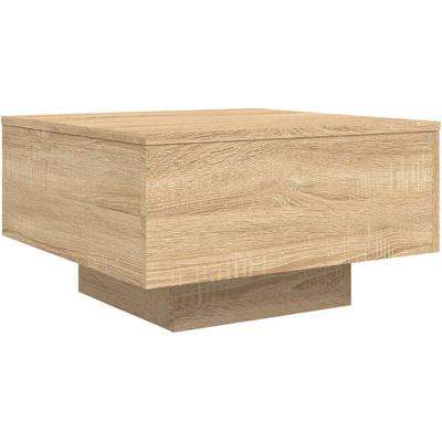 Couchtisch mit LED-Leuchten Sonoma-Eiche 55x55x31 cm Vidaxl Image