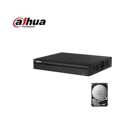 Dvr 4 kanäle Dahua hybrid cloud ip cvi tvi cvbs full hd 5 mpx XVR5104HS-X hd 500 gb