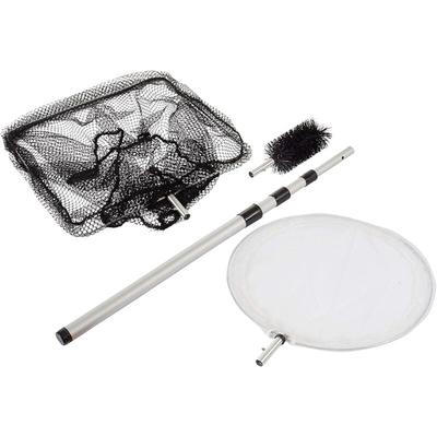 Heissner - Teichreiniger Set 3 +1 Aktion Teleskopstiel 1,6 m 3 Aufsätze Image