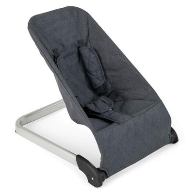 Costway Baby Bouncer Seat with Aluminum and Metal Frame-Gray