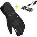 Macna Foton 2.0 RTX beheizbare wasserdichte Motorrad Handschuhe Kit, schwarz, Größe 3XL