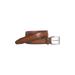 Perforated Burnished Edge Leather Belt