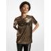 Kors Sequined Stretch Tulle T-shirt
