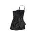 BCBGeneration Casual Dress - Mini: Black Jacquard Dresses - Women's Size 0