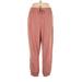 New Look Sweatpants - Low Rise: Pink Activewear - Women's Size 18