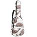 OWNTA Cute Seals with Gray Skin Pattern Premium Waterproof Oxford Cloth Guitar Bag - 42.9x16.9x4.7 inches Superior Protection for Your Instrument