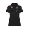 "Polo de l'équipe Mercedes AMG Petronas F1 2024 - Noir - Femme - Homme Taille: 2XL"
