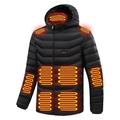 15 zones veste chauffante hommes femmes veste chauffante chaude usb électrique thermique imperméable manteau chauffant chasse randonnée camping pêche hiver