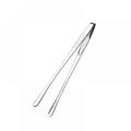 2 Pieces Stainless Steel Grill Tongs Korean Japanese Barbecue Tongs Kitchen Food Tongs Tweezers Cooking Clamp Tool for Salad Fish Steak Barbecue Buffet Grill