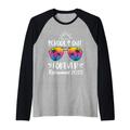 School's Out Forever Retirement 2025 Retired Teacher 2025 Raglan