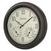 Bulova Weather Master Outdoor Wall Clock