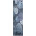 Addison Rugs Chantille ACN556 Blue 2 3 x 7 6 Indoor Outdoor Runner Rug Easy Clean Machine Washable Non Shedding Entryway Hallway Living Room Dining Room Kitchen Patio Rug