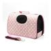 Portable Pet Carrier Foldable Pet Carrier Comfortable and Breathable Pet Carrier Suitable for Cats Puppies and Small Breed Dogs