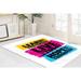 Learn From Yesterday Rug LÄ±ve For Today Hope For Tomorrow Rug Quote Rug Large Rug Colorful Rug Personalized Rug Anti-Slip Carpet 2.6 x4 - 80x120 cm