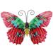 Metal Butterfly Wall Pendant Wall Art Outdoor Indoor Hanging Ornament for Wall