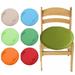 Pengzhipp Seat Cushions Round Garden Chair Pads Seat For Outdoor Bistros Stool Patio Dining Room Non-Slip Backing Home Textiles Multi-color