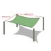 Spring Savings Clearance Items Home Deals!Zeceouar Sun Shade Sails Canopy Outdoor Sunshade Swimming Pool Sun Awning Protection Rectangle Shade Sails Block for Patio Garden Outdoor Facility