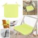 Pengzhipp Seat Cushions Square Strap Garden Chair Pads Seat For Outdoor Bistros Stool Patio Dining Room Non-Slip Backing Home Textiles Yellow