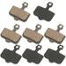 Bikes Mountain Bike Brake Pads Bike Break Pads Replacement Brake Pad Disc Brake Block Lightweight Bike Brake Pad Bicycle Brake Pads Brake Disc Disc Brake Pads Semi-metal Resin