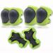 Six-piece Children s roller skating protective gear set sports helmet protective gear skateboard skating protective gear knee pads and elbow pads