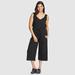 Eddie Bauer Women's Thistle Textured Jumpsuit - Black - Size XXL