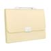 Carevas Folder Stickers Office - With Handle Waterproof Size Document Comes 13 File Case Comes With 12 Letter Size Document Waterproof Cover A4 With 12 Stickers Cover A4 Letter A4 Letter Size