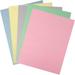 100 Assorted Colored Sheet Card Stock Paper - Vellum Bristol Cover Copy Paper Printer Paper 67Lb 147Gsm 8.5 X 11 20 Pieces Of 5 Different Colored Paper (P Blue Green Cream Gray)