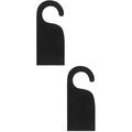 Unfinished Wood Hanger Sign Sublimation Wardrobe Dividers 2 PCS Door Hanging Blank Wall Accent Decor