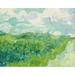 Green Wheat Fields Auvers - Vincent van Gogh Poster Print - Gogh Vincent Van (30 x 24)