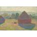 Wheatstacks by Claude Monet Poster Print - Claude Monet (36 x 24)