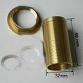 Kitchen Basin Mixer Tap Repair Fitting Kit Threaded Brass Tube Nut Install Parts