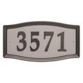 Whitehall 11198 Easy Street Address Sign in Aged Bronze