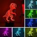 Deagia Desk Lamps Clearance 3D Dinosaur Children Night Lamp Led Colors Changing Lighting Decoration Creative Gift Lamp Bedside Lamp Table Lamp Office Desk Accessories