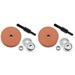 2 Pieces Electric Drill Grinding Wheel Adapter Set Tile Cutter Power Angle Grinders Polisher Practical Multi Function Tool Sand Iron